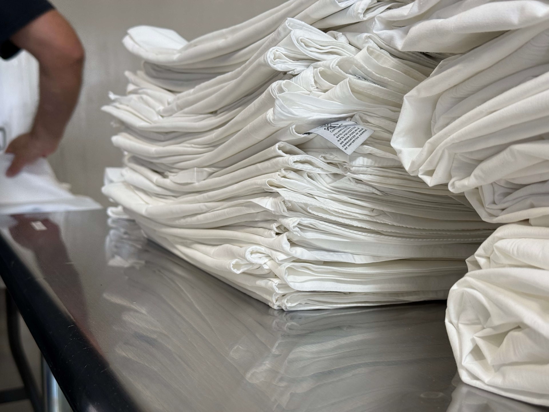 Linens and bedding laundry program for medical offices and healthcare facilities in Seattle WA