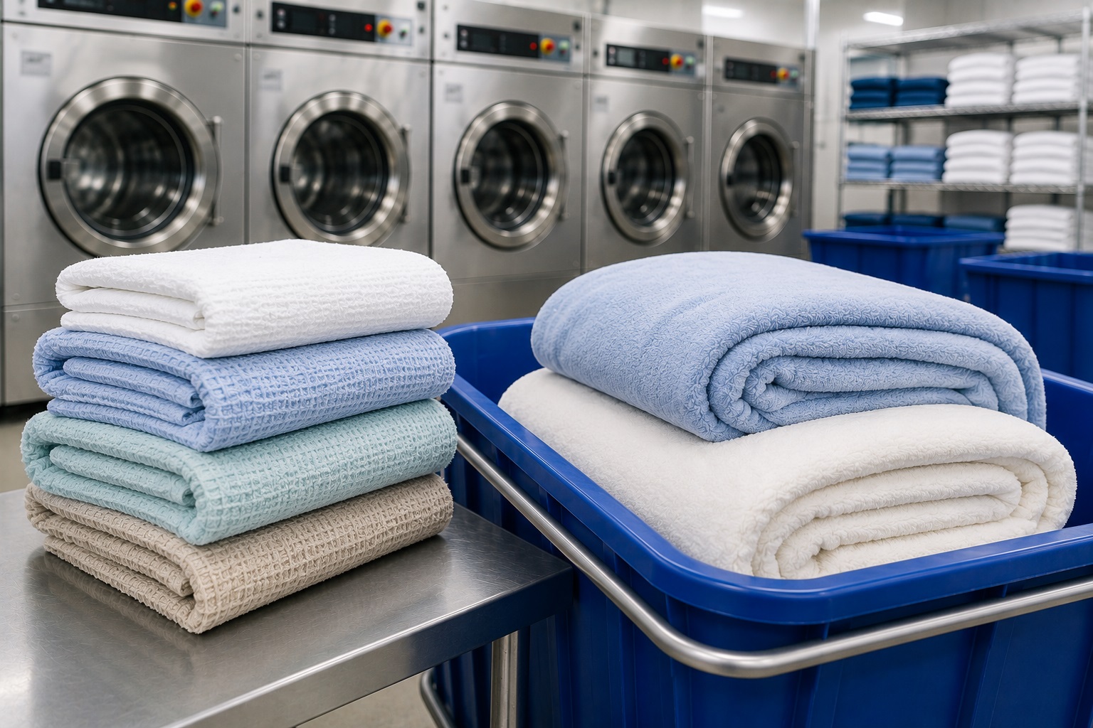 Medical blankets laundry service for healthcare facilities in Seattle WA