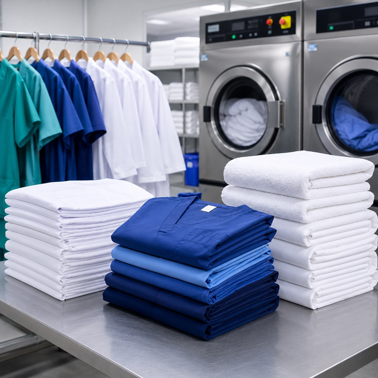 Hospitality laundry pickup support for hotels and lodging properties